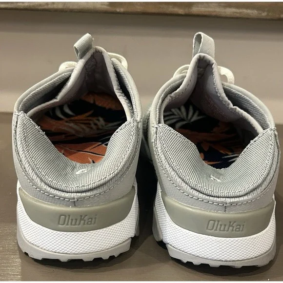 OluKai Huia Women's Slip-On Athletic Shoes Grey US Size 7 NWOB - Picture 7 of 10